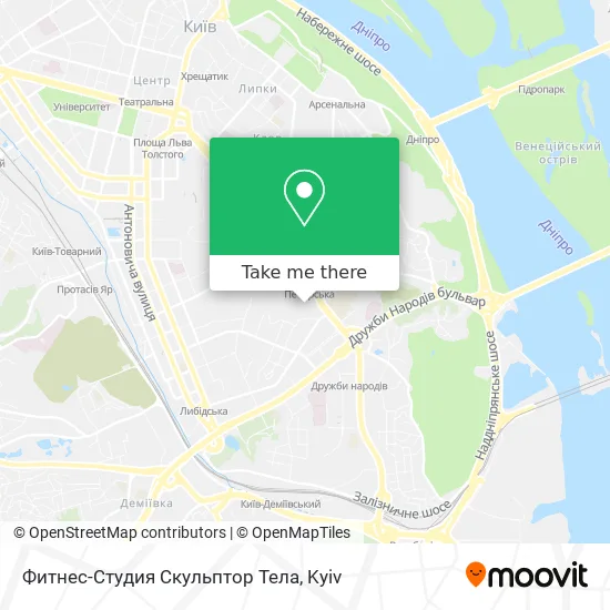 Фитнес-Студия Скульптор Тела map