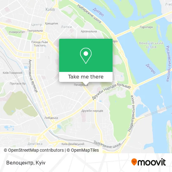 Велоцентр map