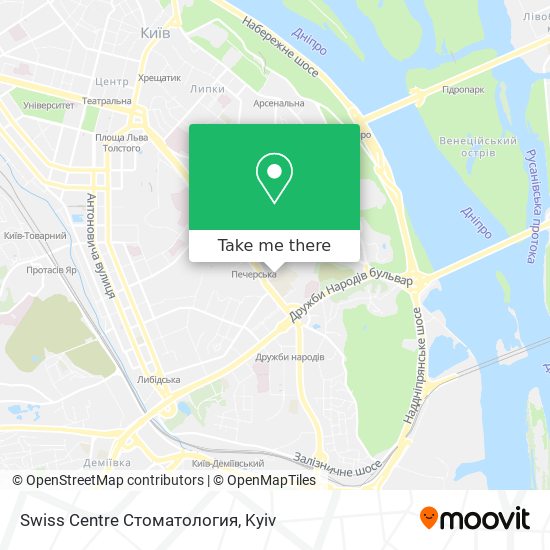 Swiss Centre Стоматология map