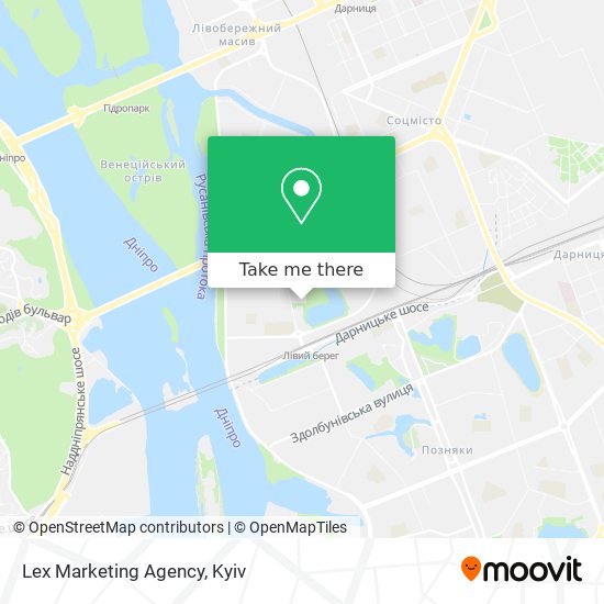 Карта Lex Marketing Agency
