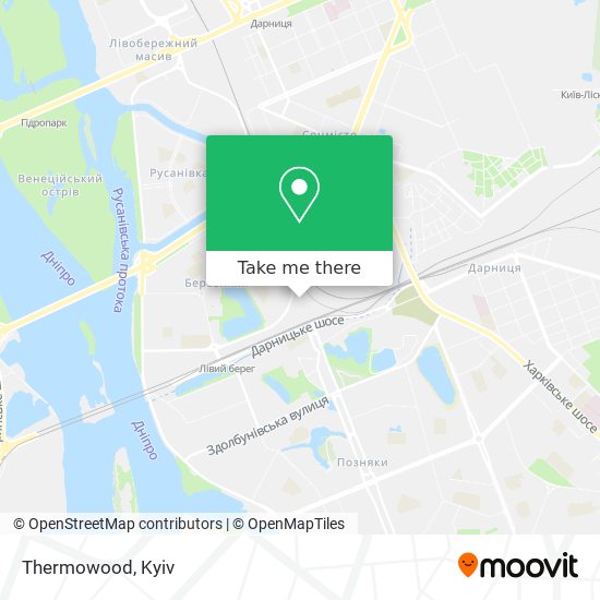 Thermowood map