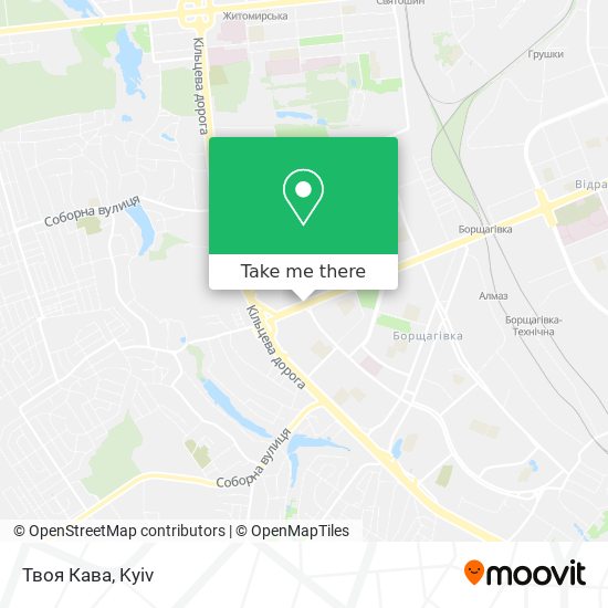 Твоя Кава map
