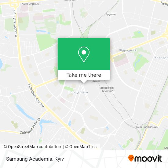 Samsung Academiа map