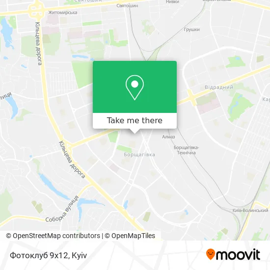 Карта Фотоклуб 9х12