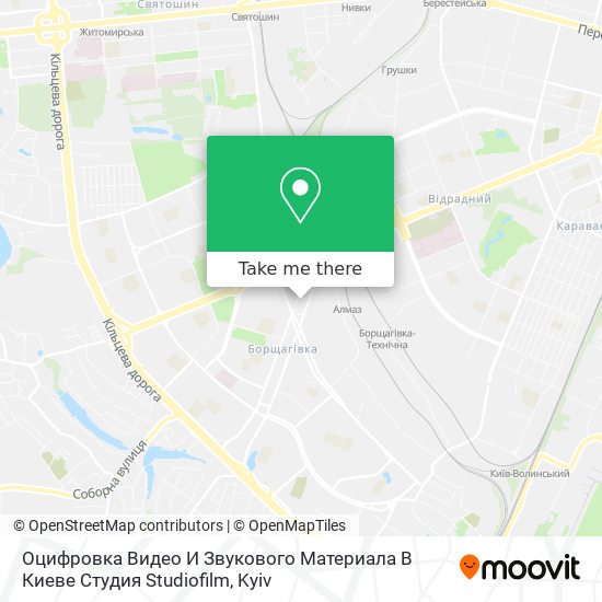 Оцифровка Видео И Звукового Материала В Киеве Студия Studiofilm map