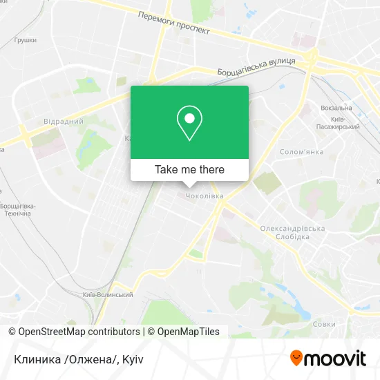 Карта Клиника /Олжена/