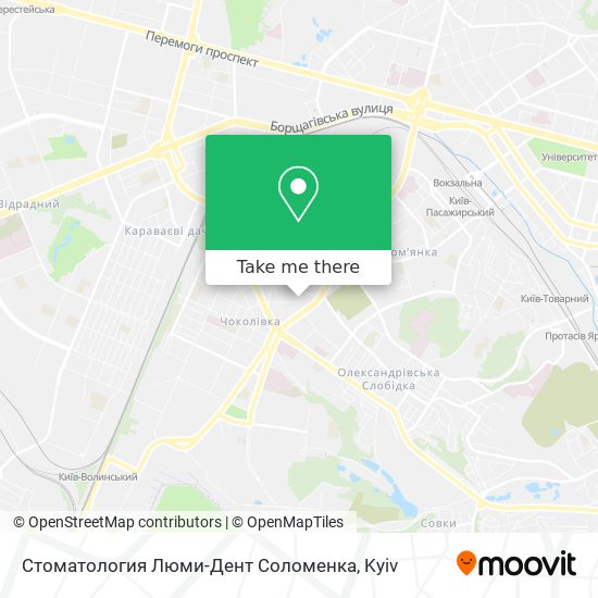 Стоматология Люми-Дент Соломенка map