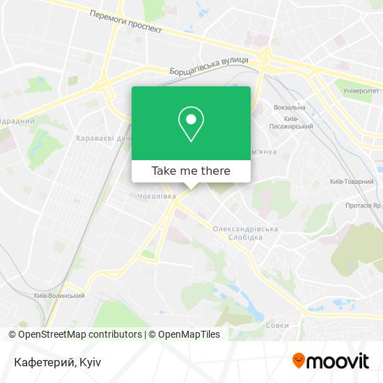 Кафетерий map