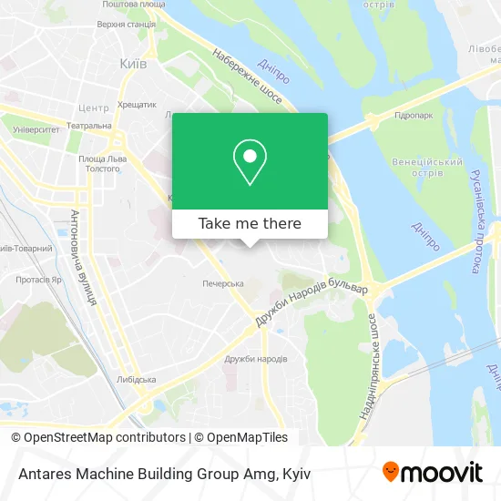 Antares Machine Building Group Amg map