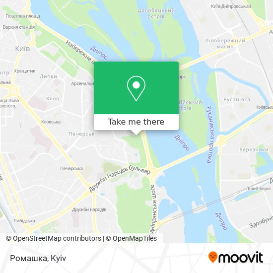 Ромашка map
