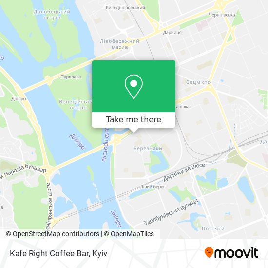 Kafe Right Coffee Bar map