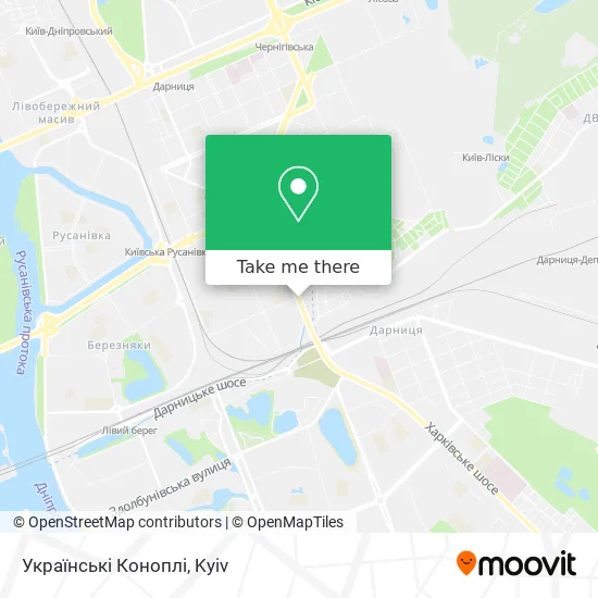 Українські Коноплі map