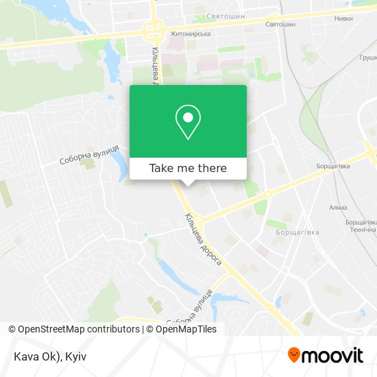 Kava Ok) map