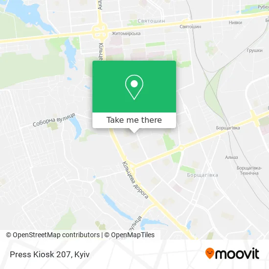 Карта Press Kiosk 207