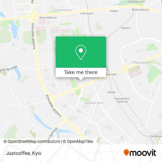 Justcoffee map