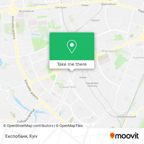 Карта Експобанк