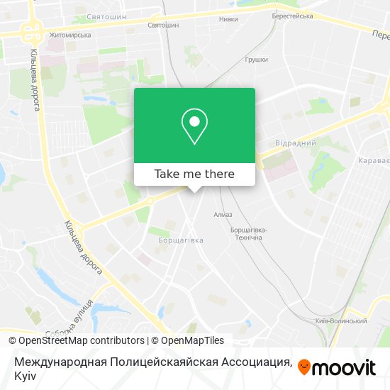 Международная Полицейскаяйская Ассоциация map