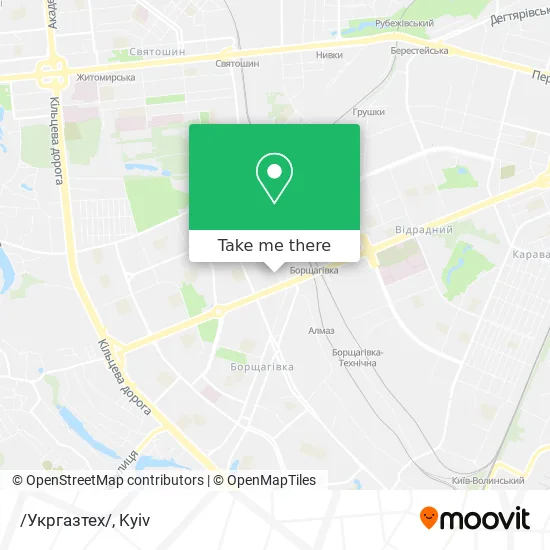 Карта /Укргазтех/