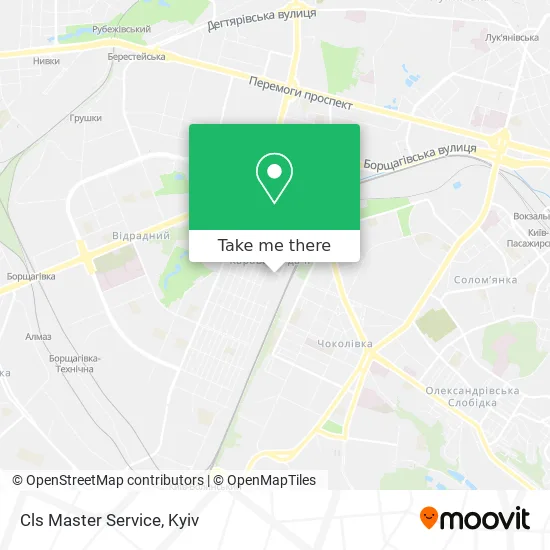 Карта Cls Master Service