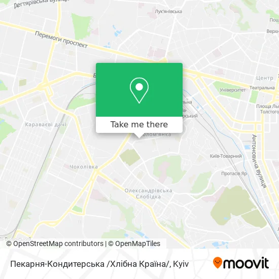 Пекарня-Кондитерська /Хлібна Країна/ map