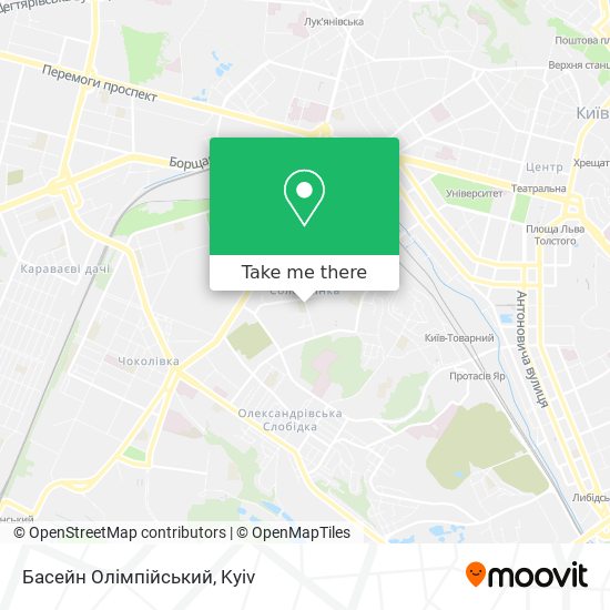 Басейн Олімпійський map