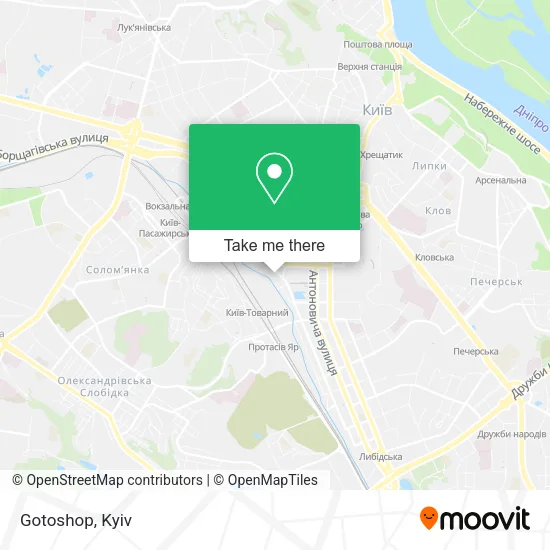 Карта Gotoshop