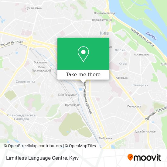 Limitless Language Centre map