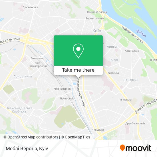Карта Меблі Верона
