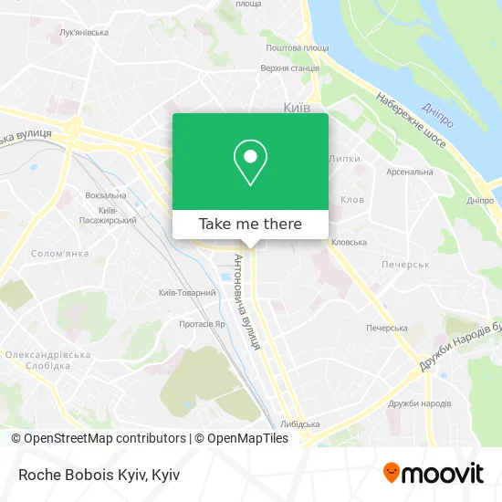 Карта Roche Bobois Kyiv