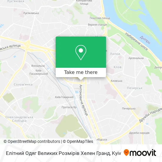 Елітний Одяг Великих Розмірів Хелен Гранд map