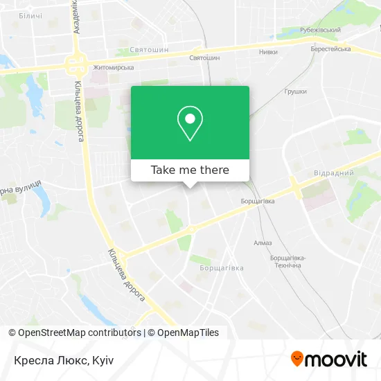 Карта Кресла Люкс