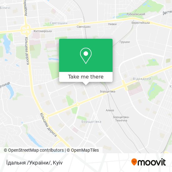 Їдальня /України/ map