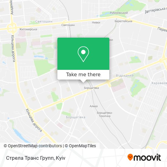 Стрела Транс Групп map