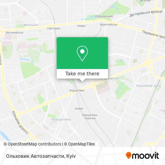 Ольховик Автозапчасти map