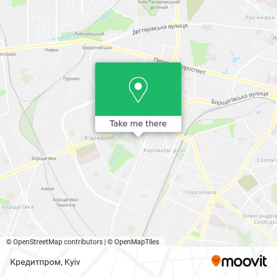 Кредитпром map