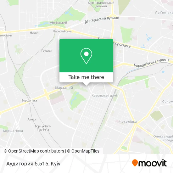 Карта Аудитория 5.515