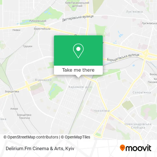 Карта Delirium.Fm Cinema & Arts