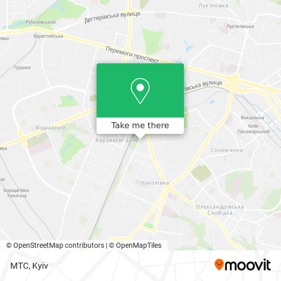 МТС map