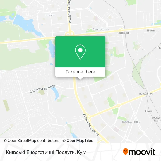 Київські Енергетичні Послуги map