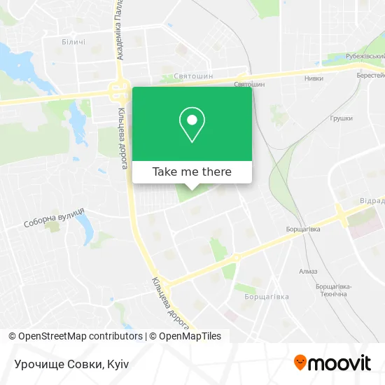 Урочище Совки map