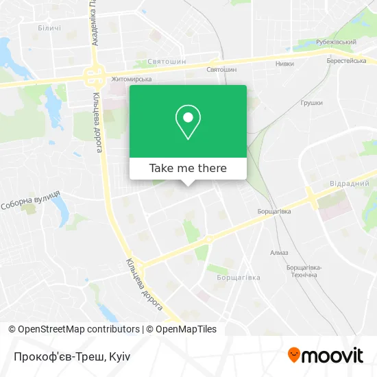 Прокоф'єв-Треш map