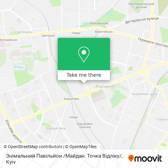 Карта Знімальний Павільйон /Майдан. Точка Відліку/