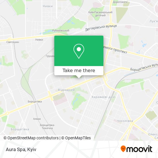 Карта Aura Spa