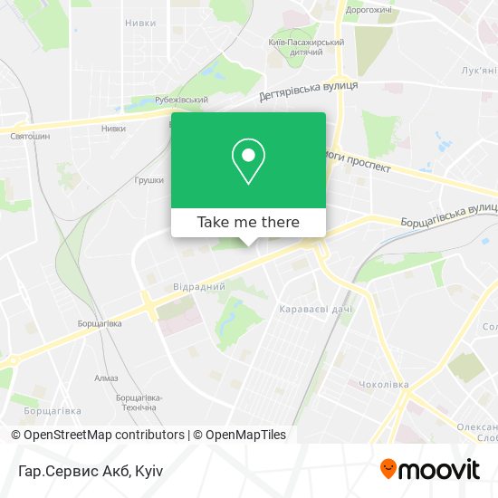 Гар.Сервис Акб map