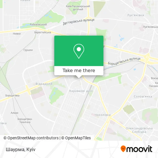 Шаурма map