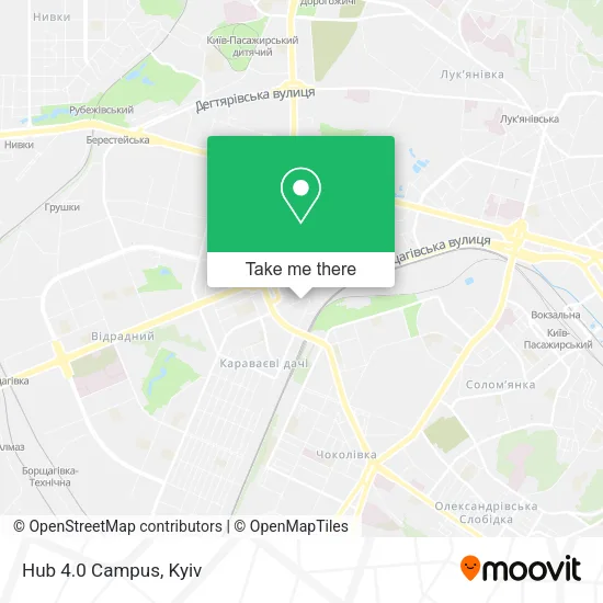 Карта Hub 4.0 Campus