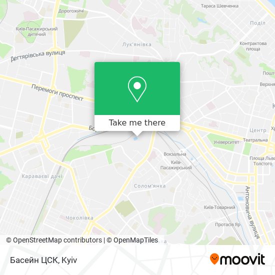Басейн ЦСК map