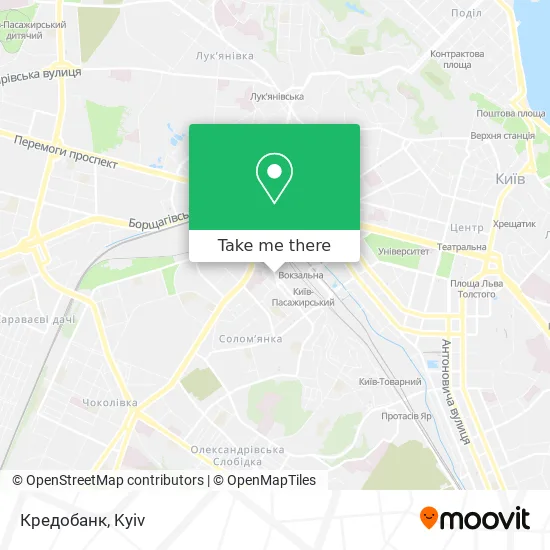 Карта Кредобанк