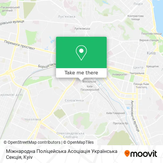 Міжнародна Поліцейська Асоціація Українська Секція map