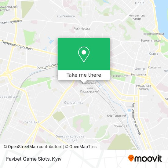 Favbet Game Slots map